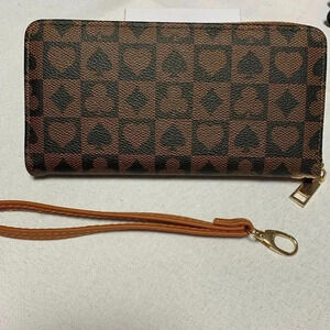 Vegan Leather Wallet, NWOT. Excellent Quality .